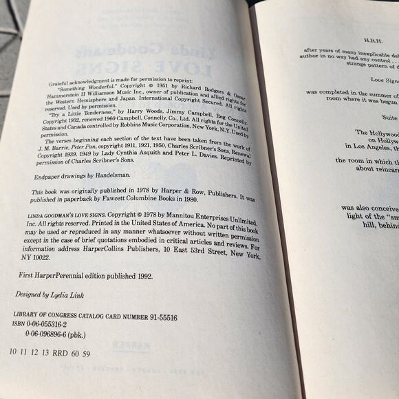 Linda Goodman's Love Signs: A New Approach to the Human Heart Paperback - Picture 5 of 8